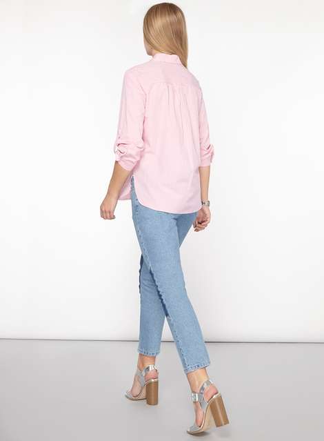 Pink PinStripe Shirt